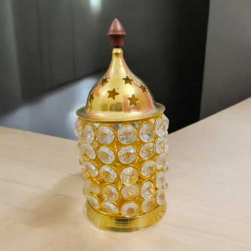 Brass Table Oil Lamp Deep Jyoti 0.16Kg